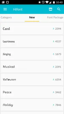 HiFont - Cool Font Text Free android App screenshot 6